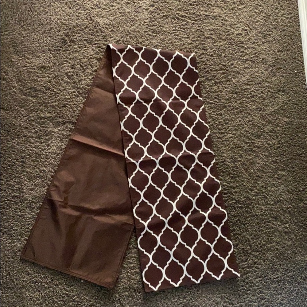 Brown Table runner